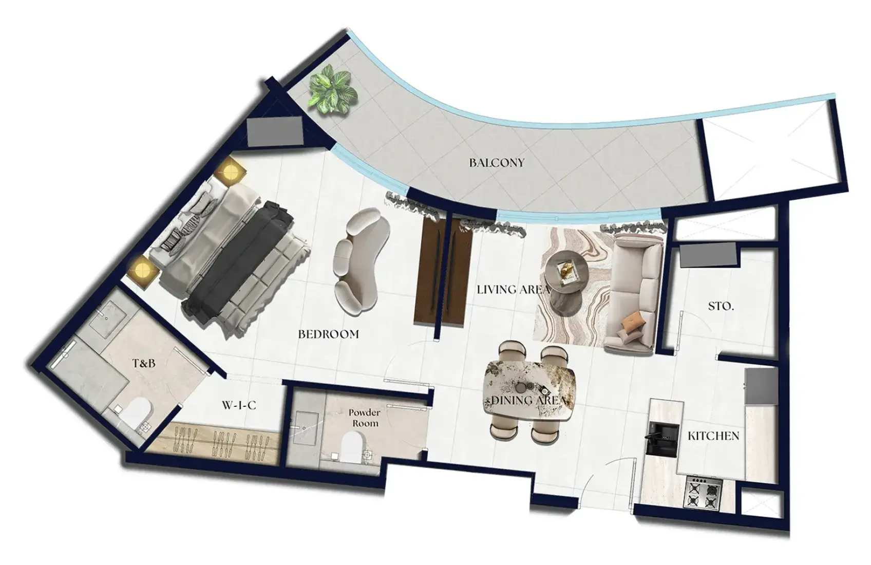 1 Bedroom in Xenia Residence