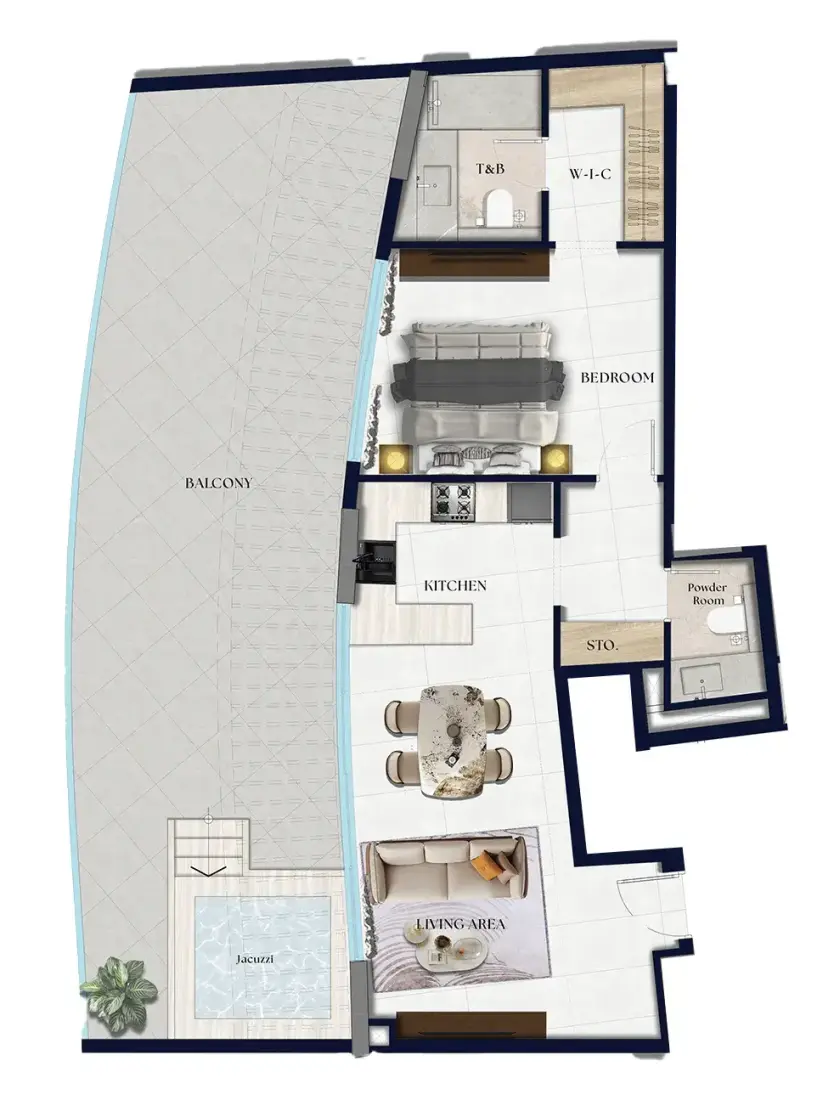 1 Bedroom in Xenia Residence