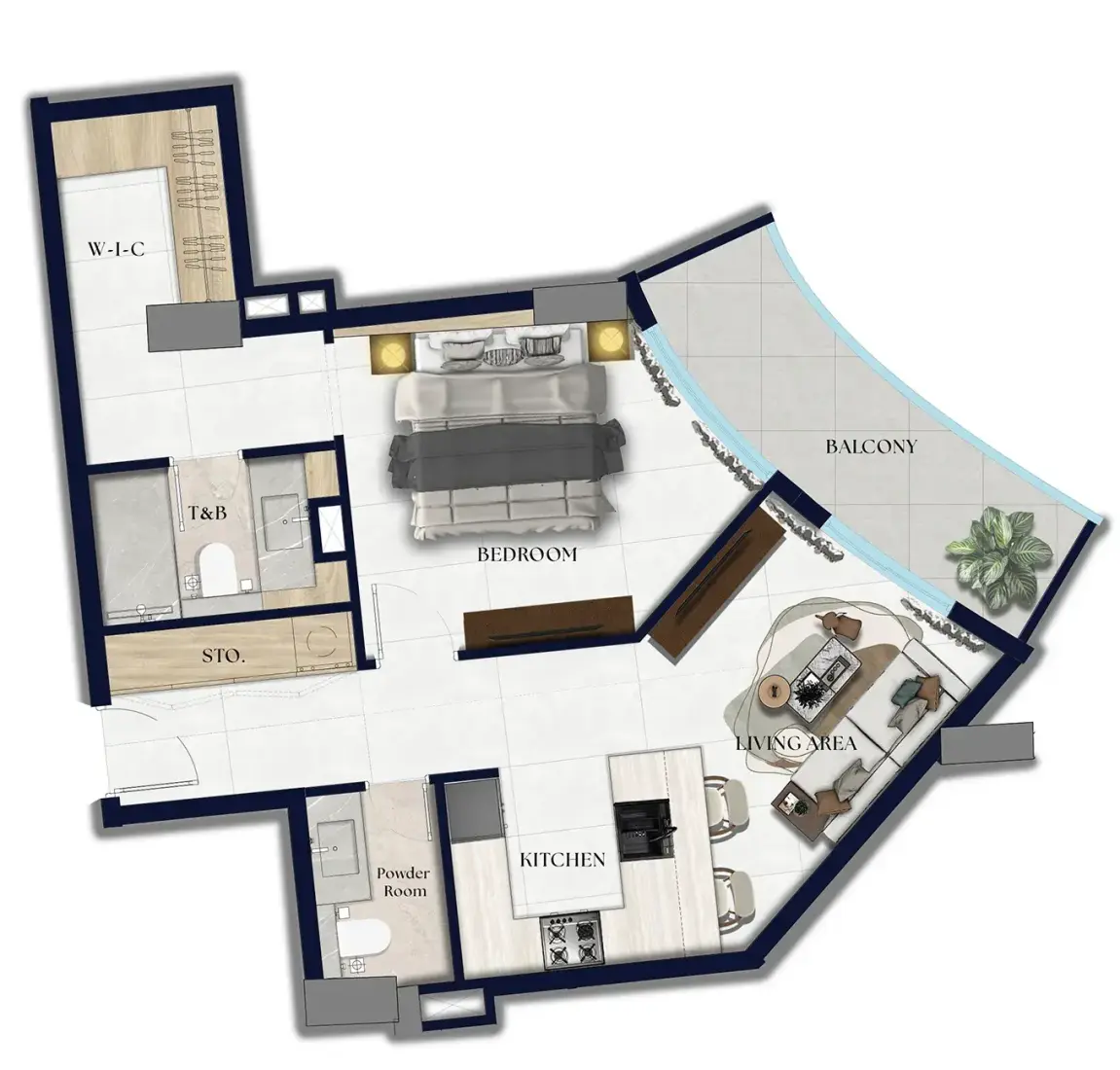 1 Bedroom in Xenia Residence