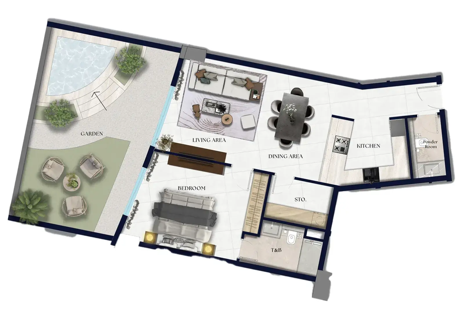 1 Bedroom in Xenia Residence