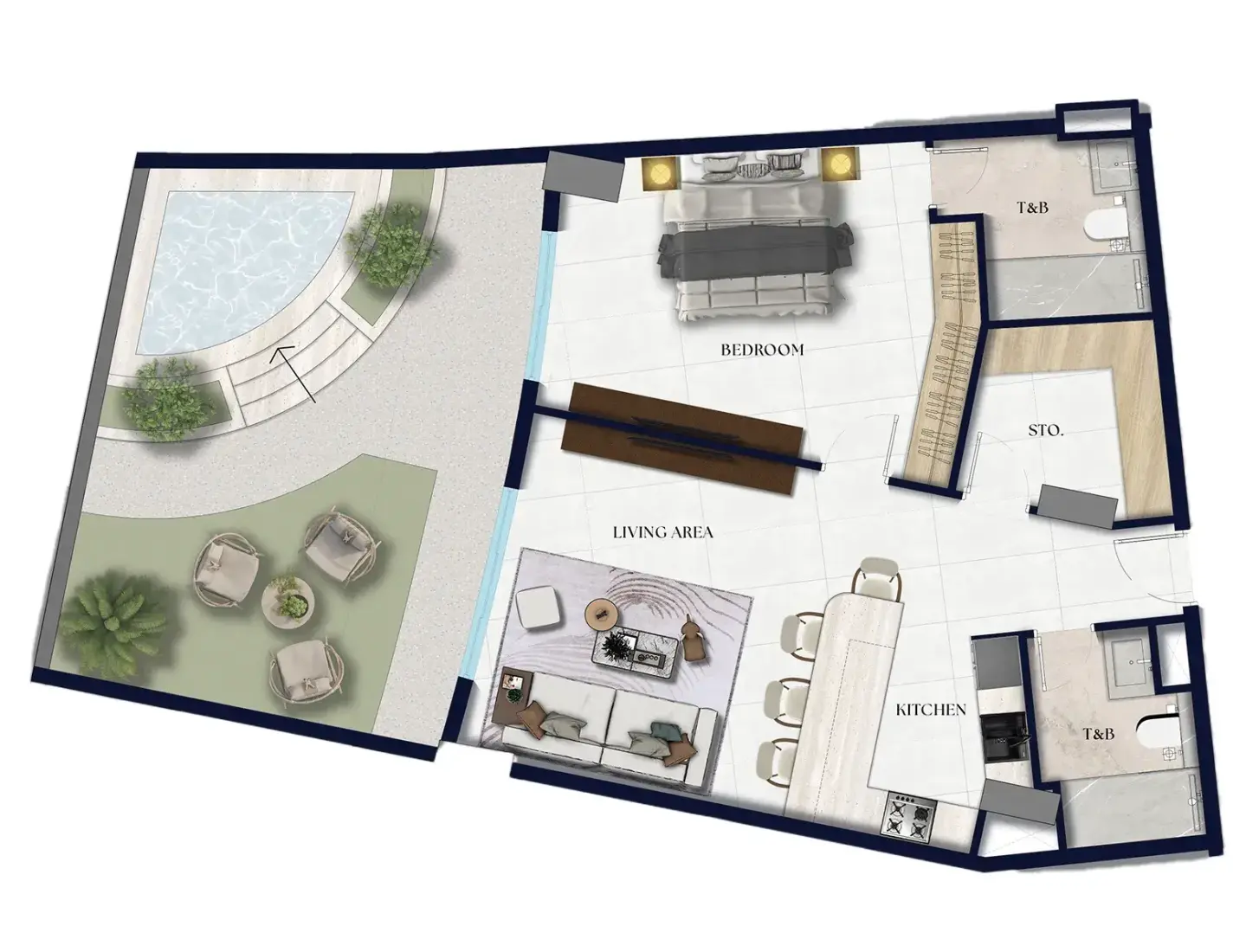 1 Bedroom in Xenia Residence