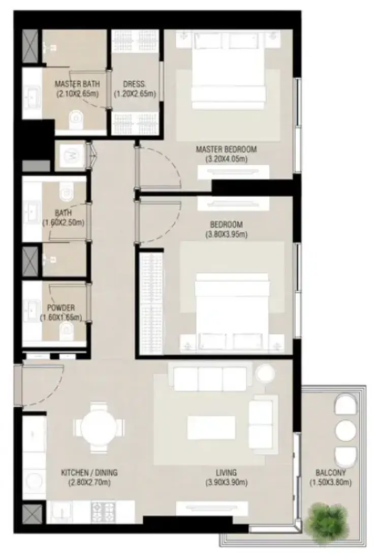 2 Bedrooms in Camden