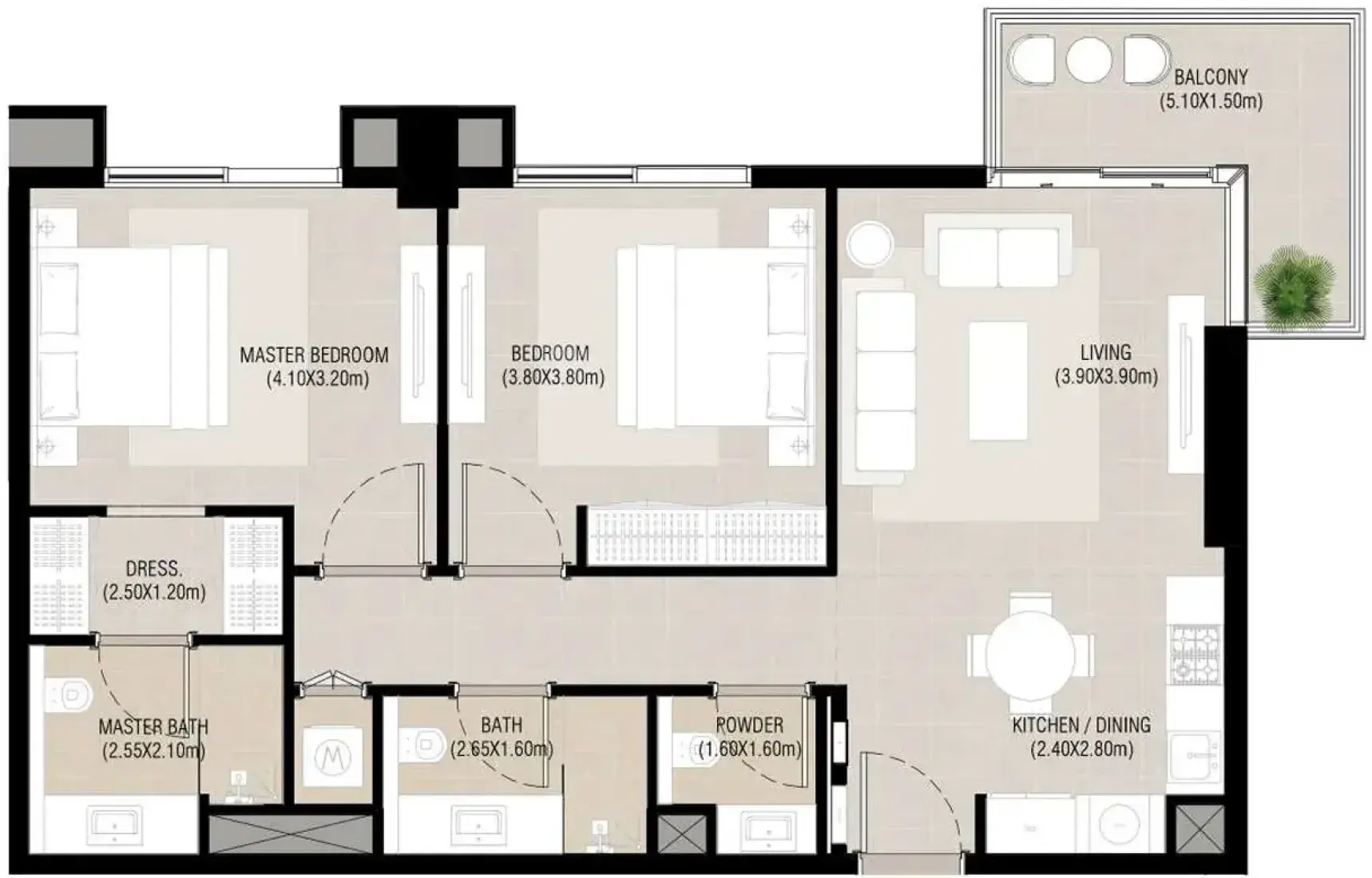 2 Bedrooms in Camden