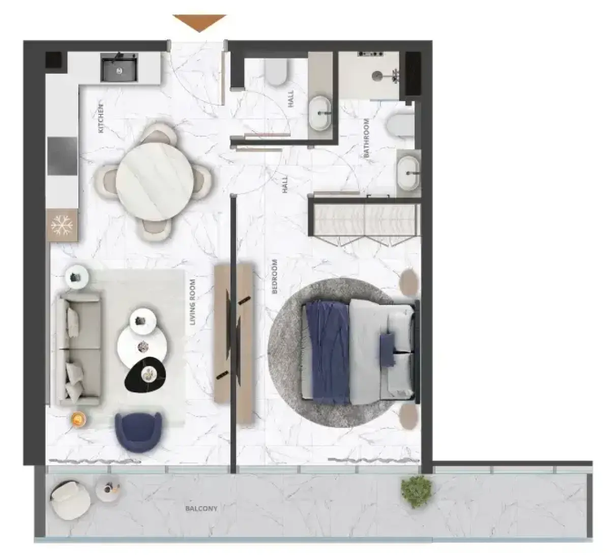 1 Bedroom in Wadi Hills
