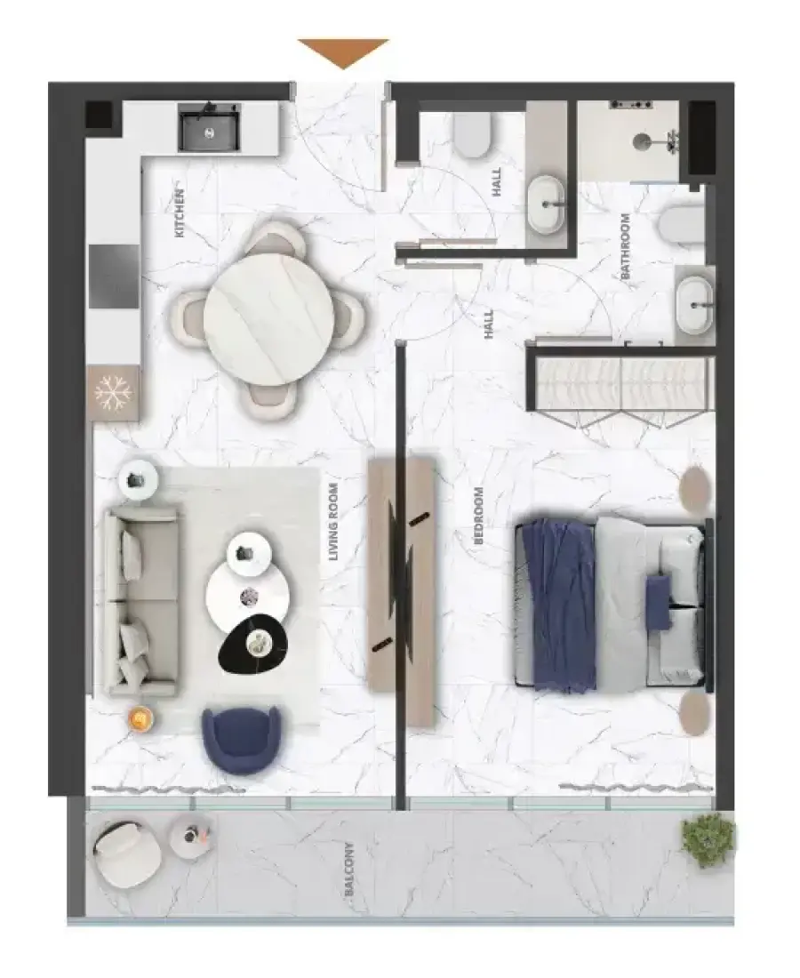 1 Bedroom in Wadi Hills