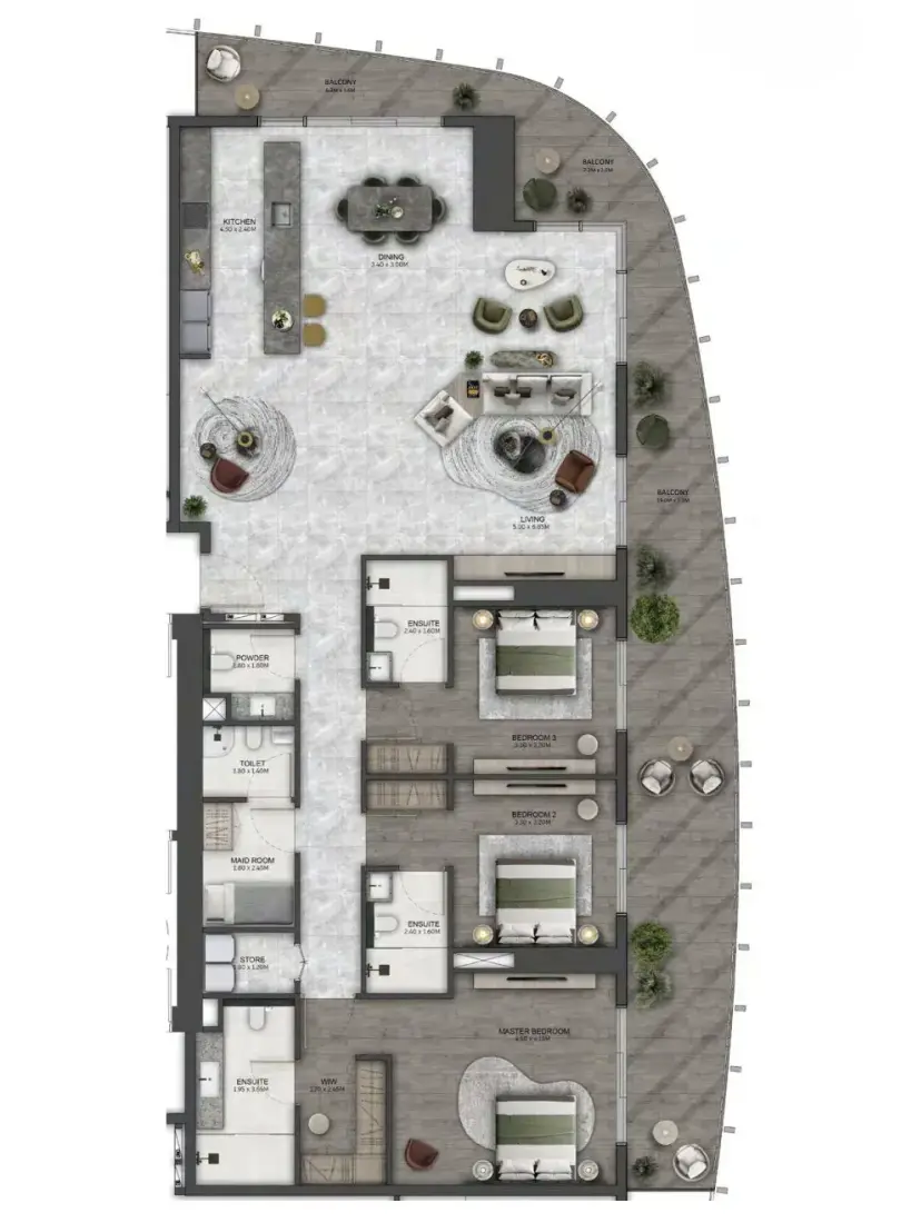 3 Bedroom