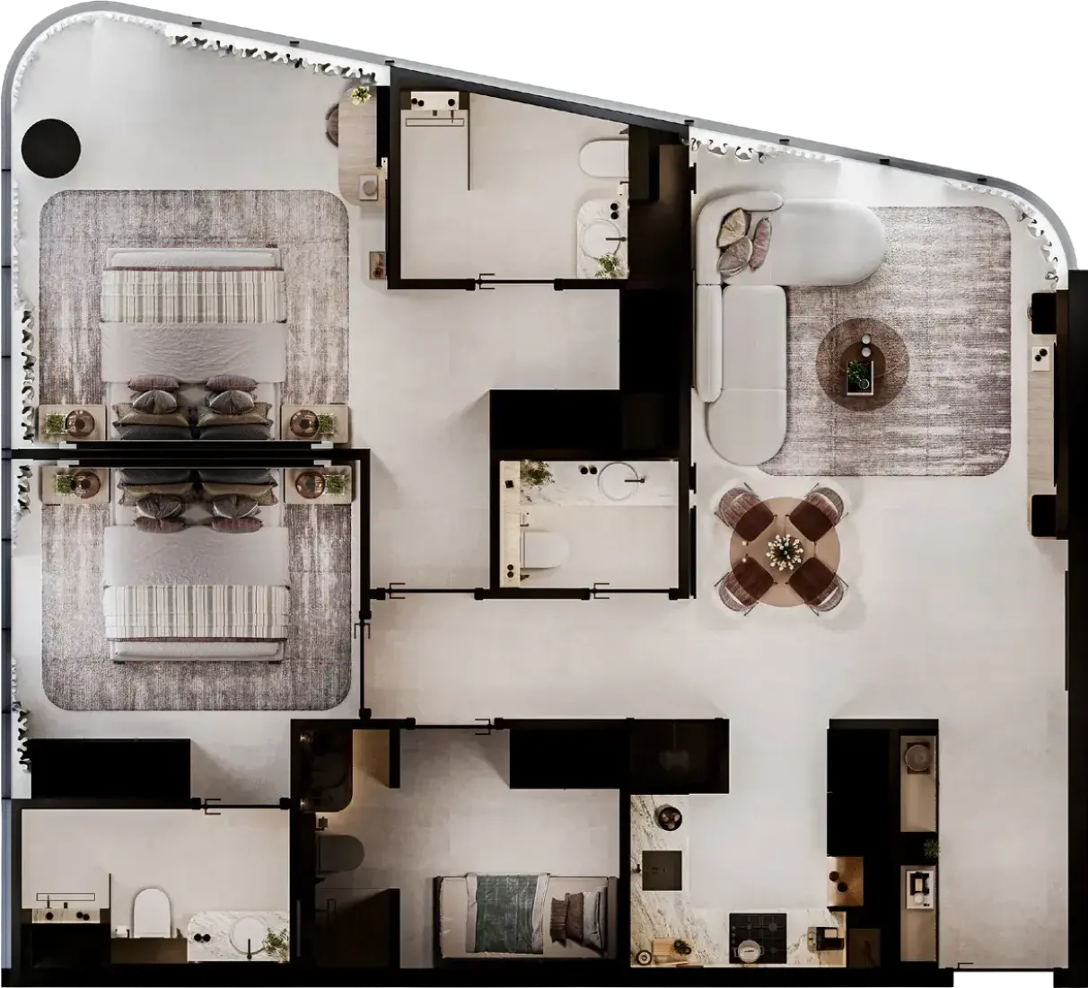 2 Bedroom