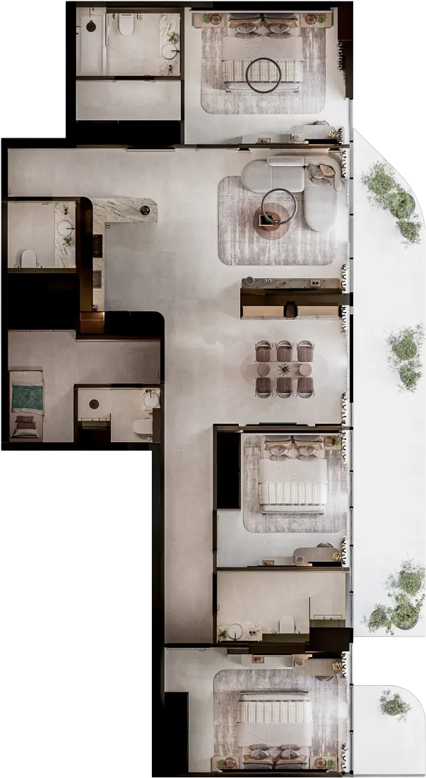 3 Bedroom