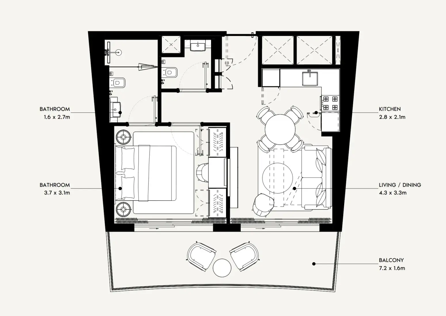 1 Bedroom in Azizi Gabriel