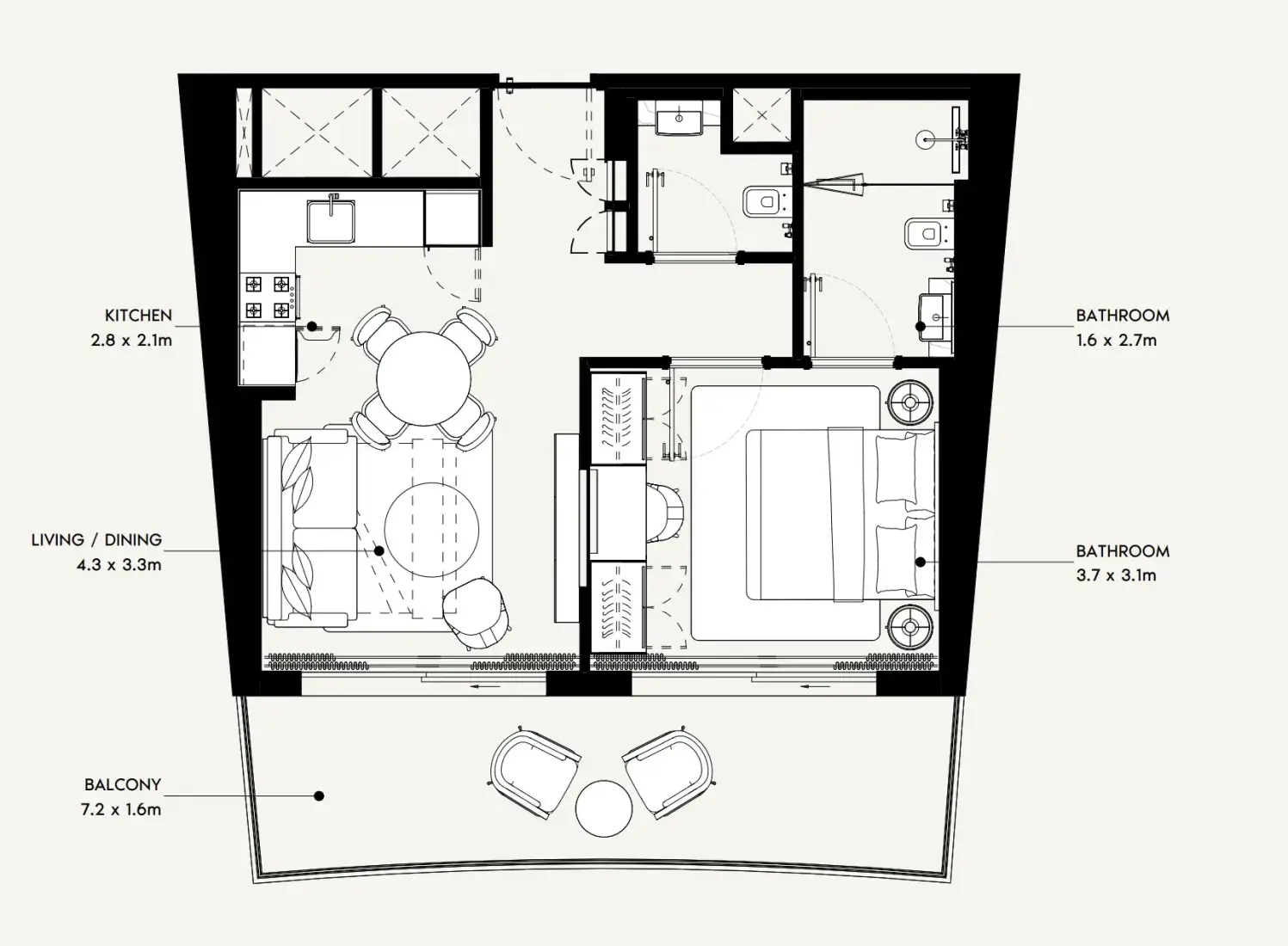 1 Bedroom in Azizi Gabriel