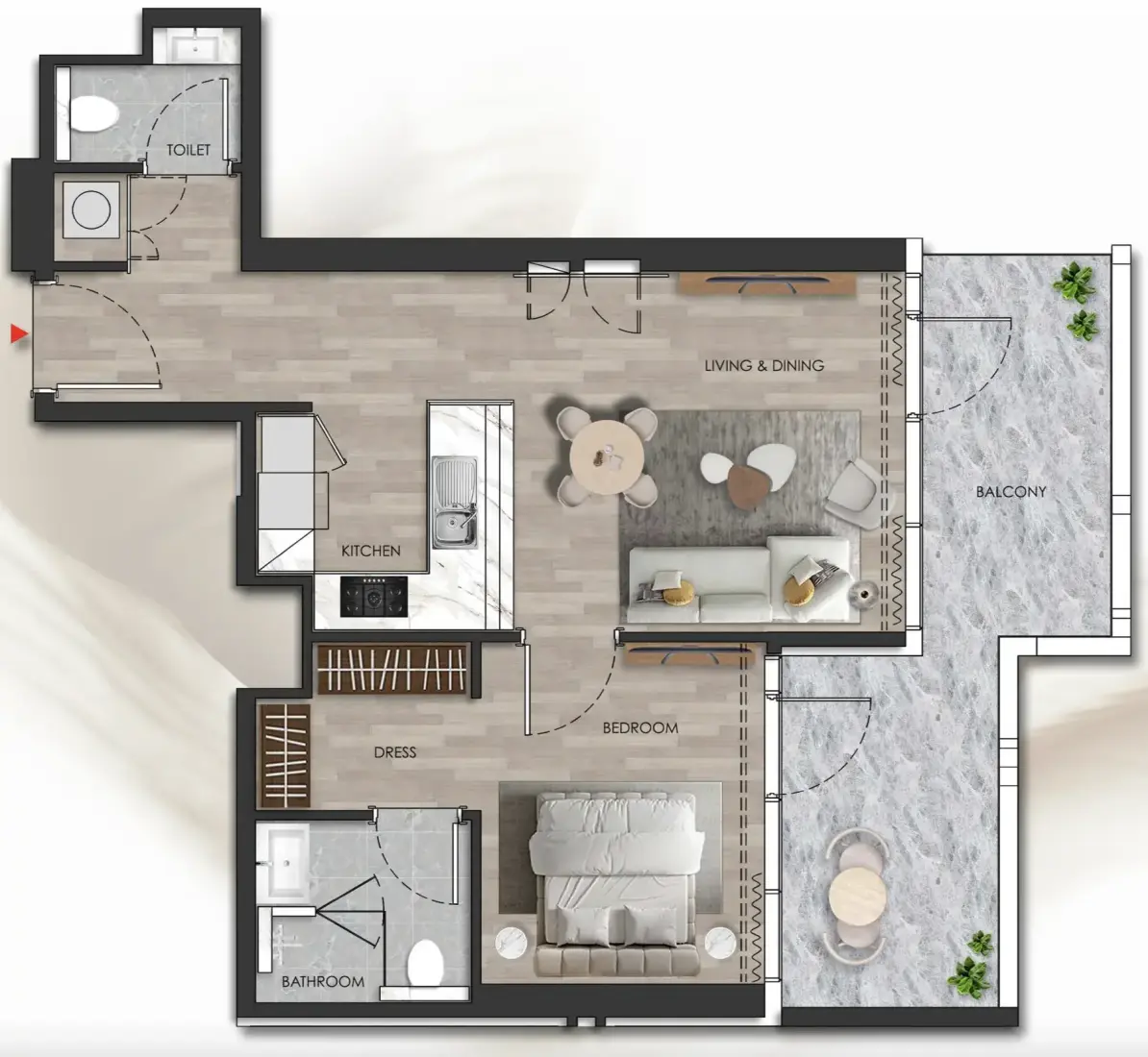 1 Bedroom in Island Heights