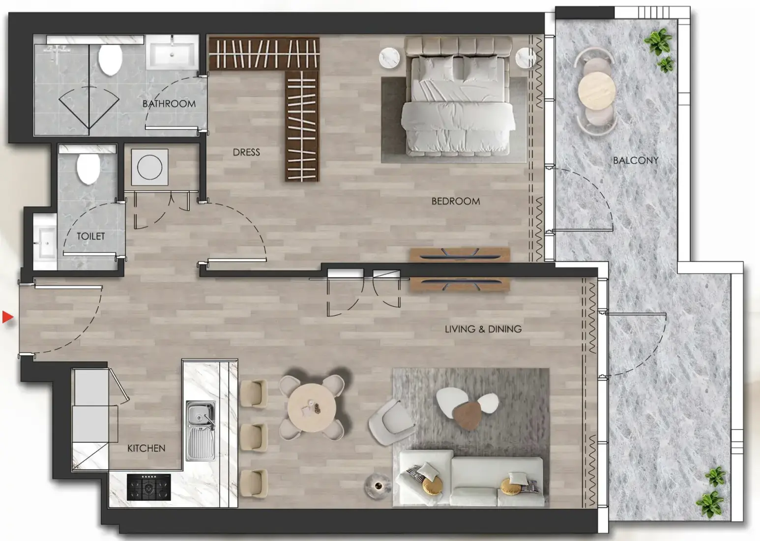 1 Bedroom in Island Heights