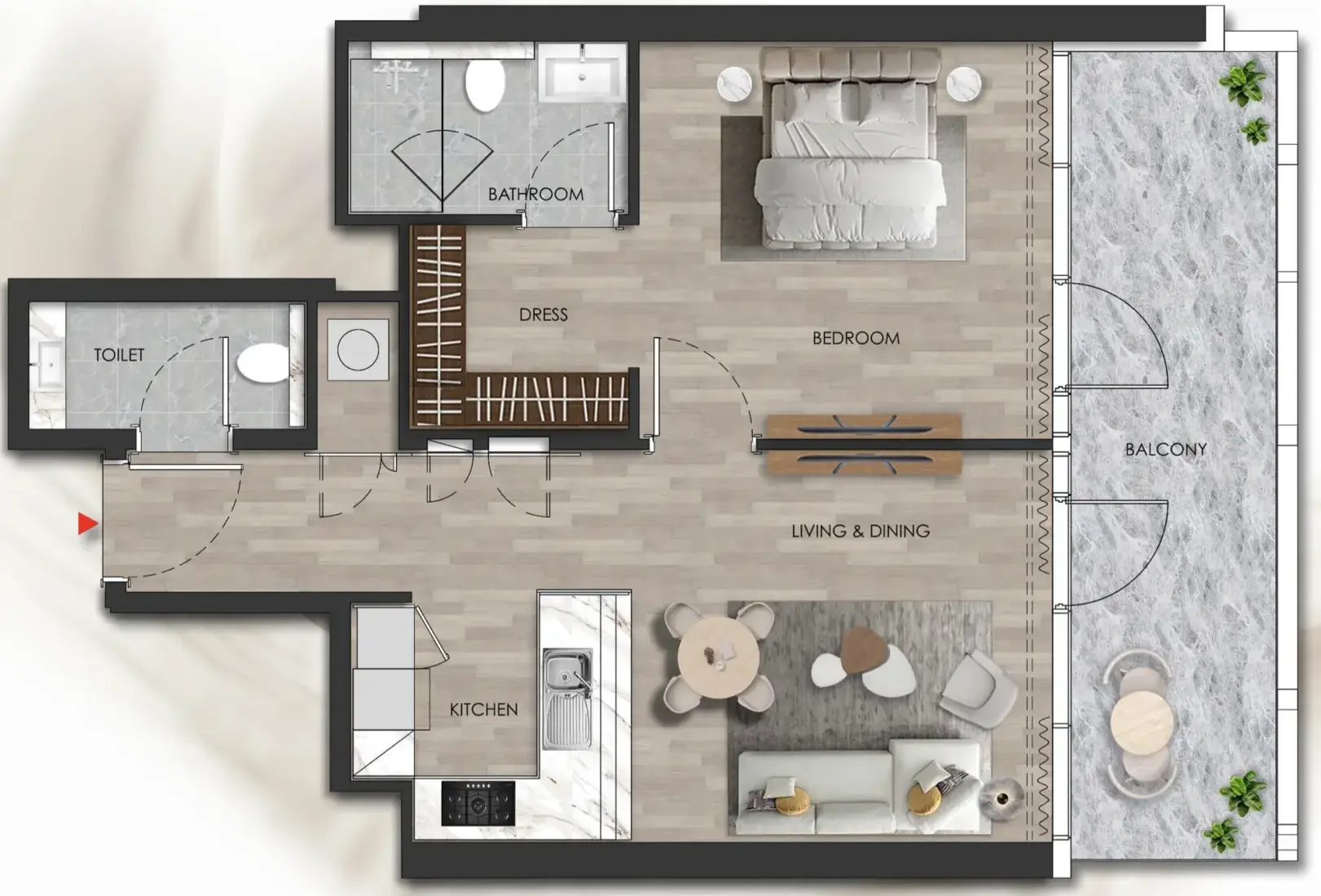 1 Bedroom in Island Heights