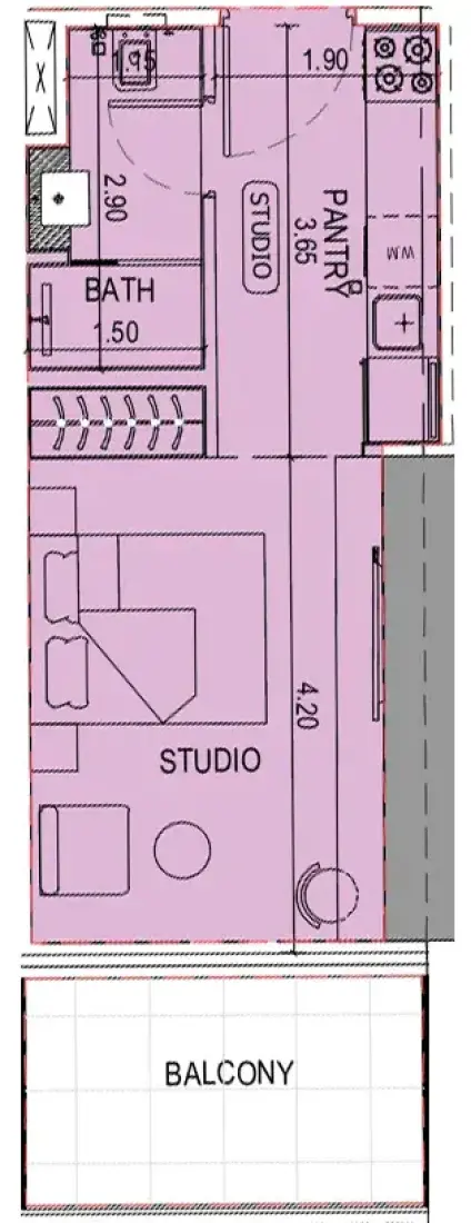 Studio in Binghatti Sky Terraces