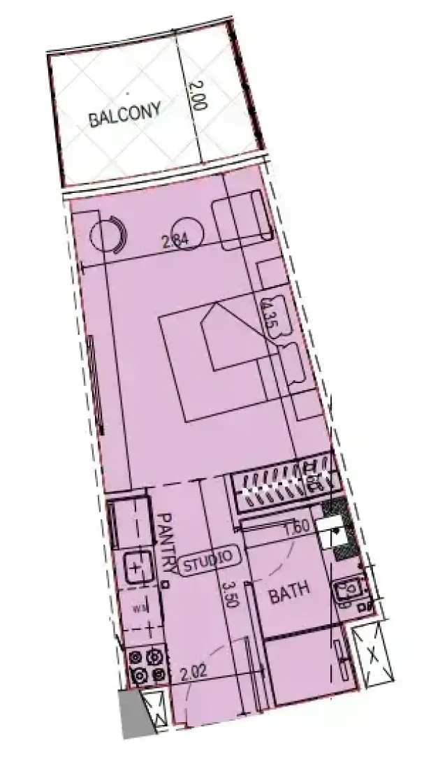 Studio in Binghatti Sky Terraces