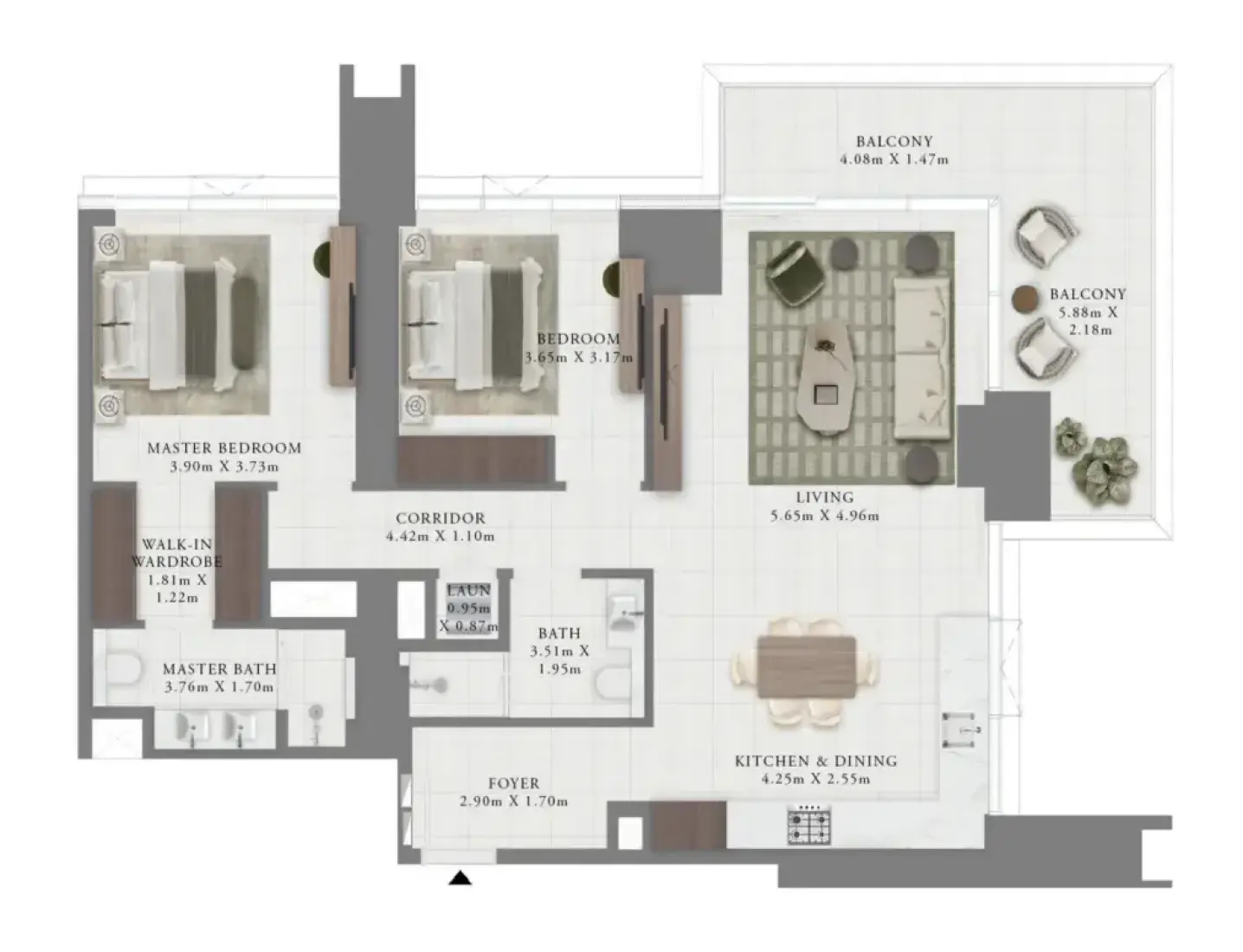 2 Bedroom