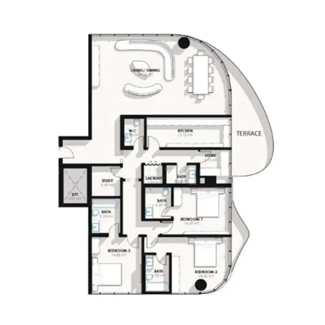 3 Bedroom