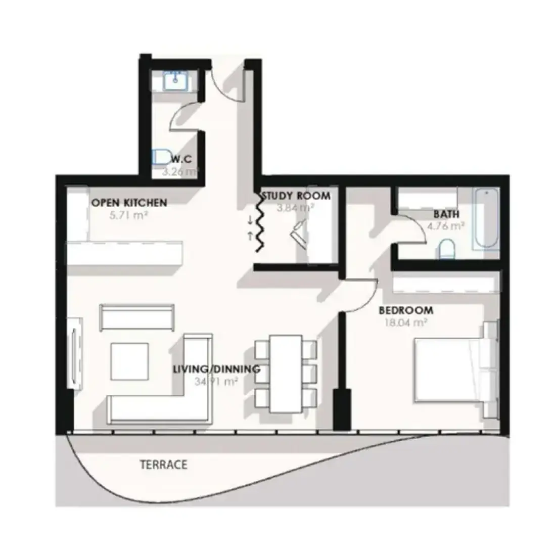 1 Bedroom