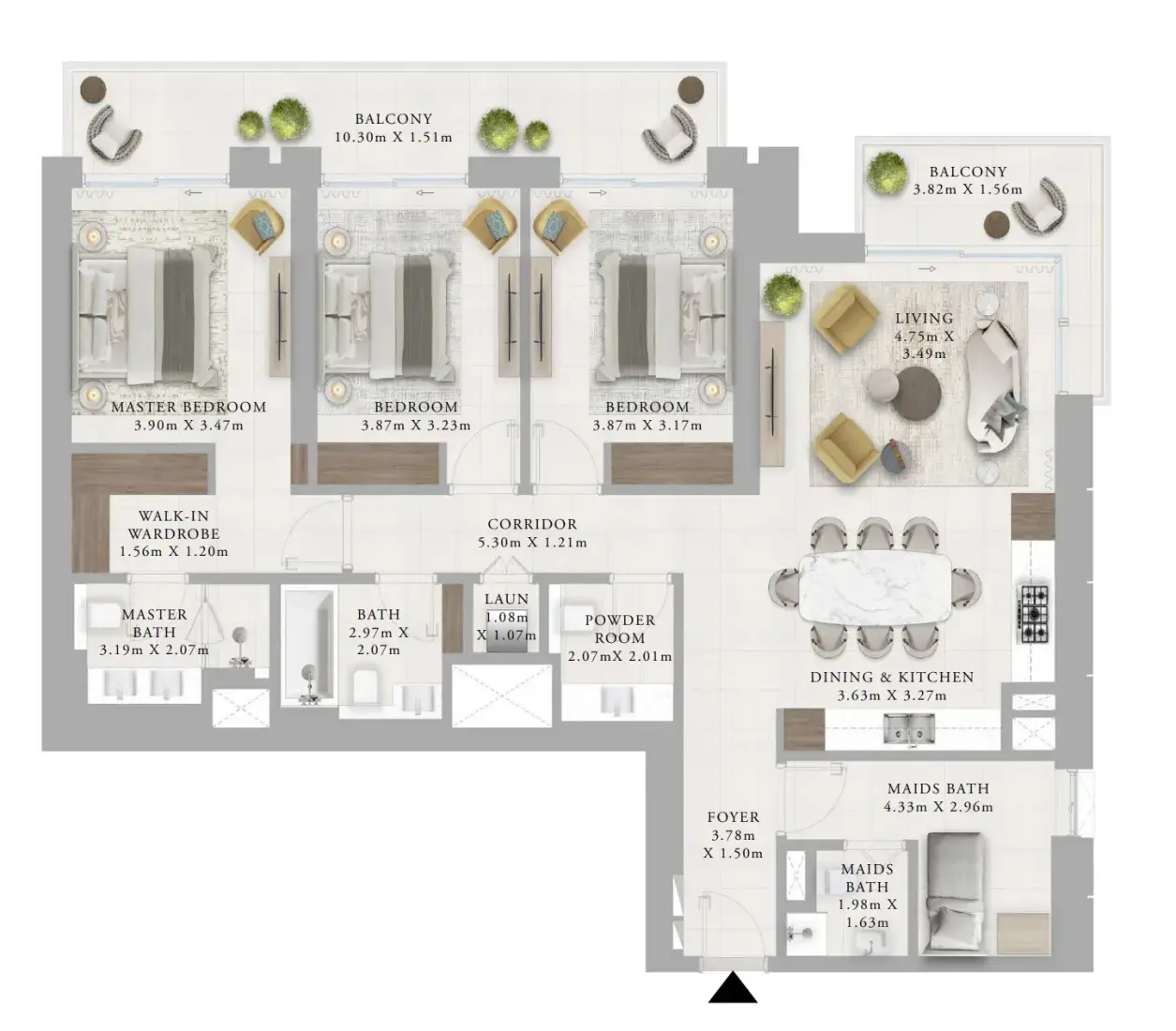 3 Bedroom