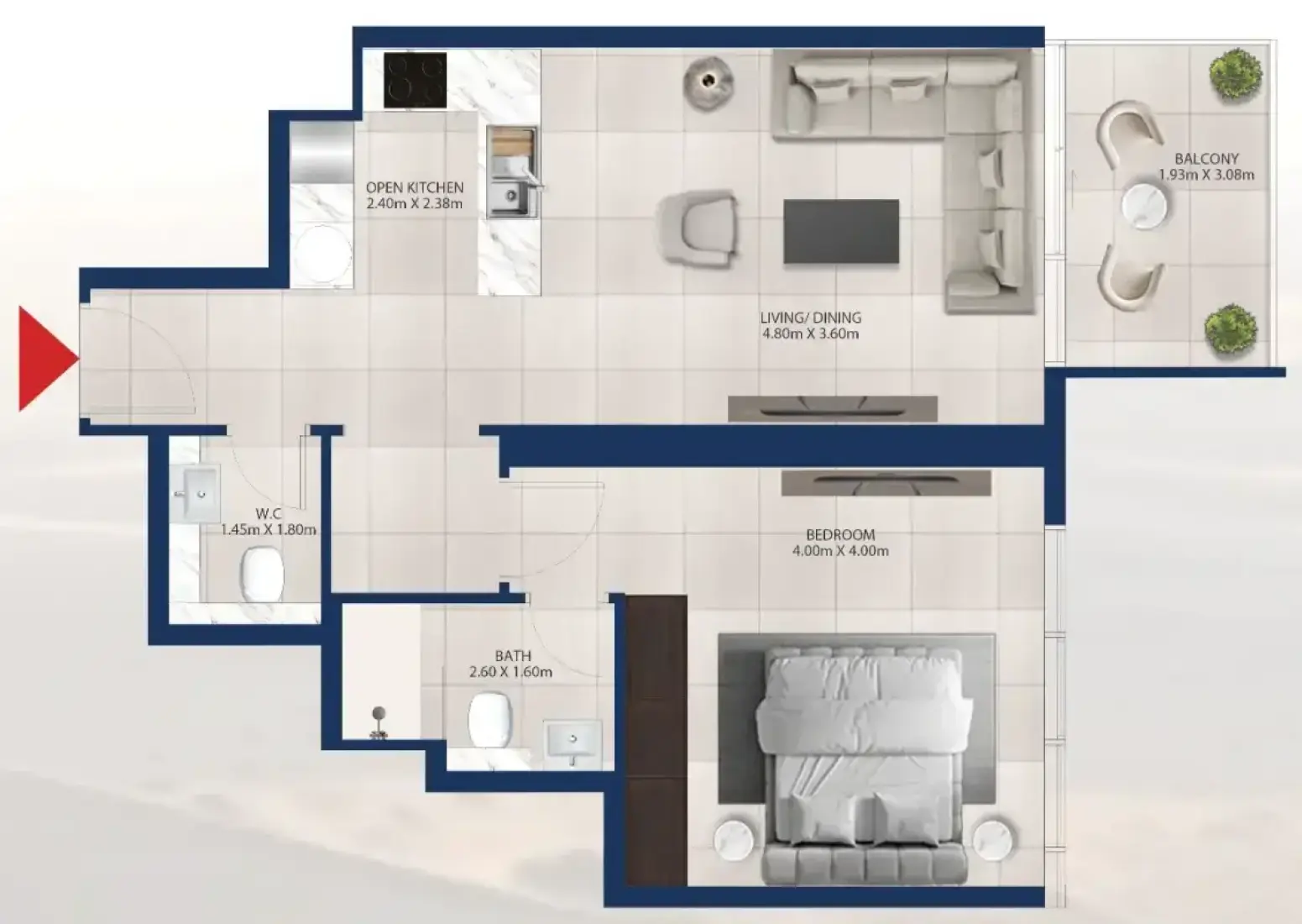 1 Bedroom in Al Vista