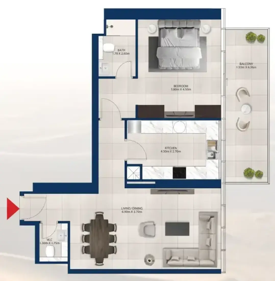 1 Bedroom in Al Vista
