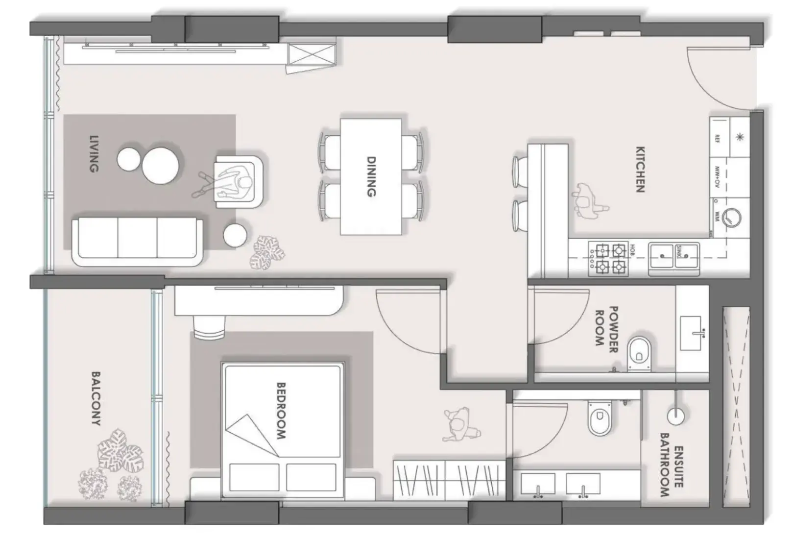 1 Bedroom