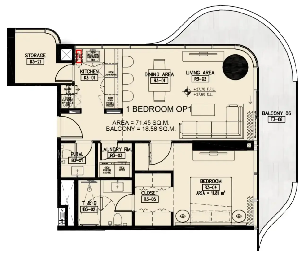 1 Bedroom in Azha Millennium Residences