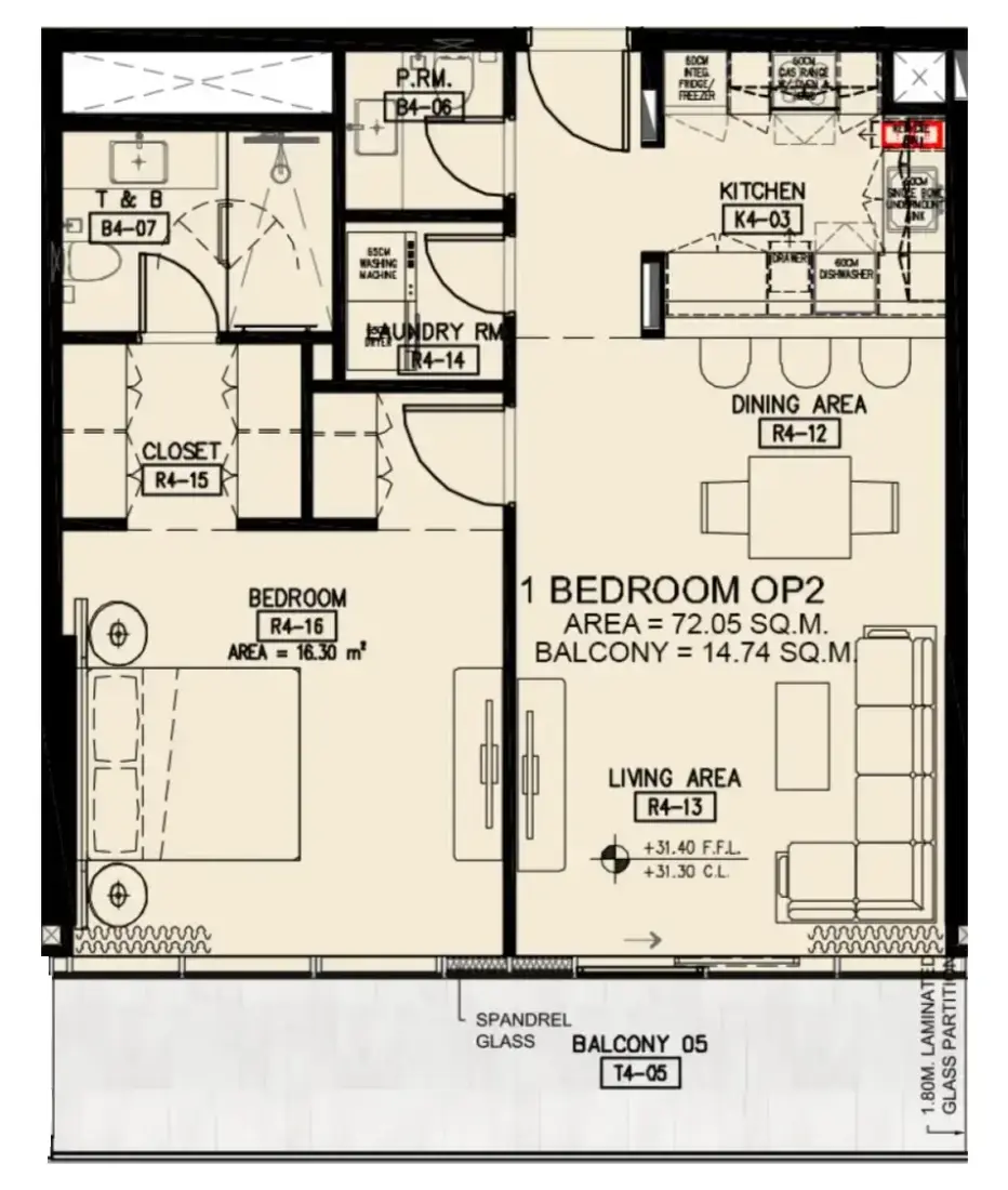1 Bedroom in Azha Millennium Residences