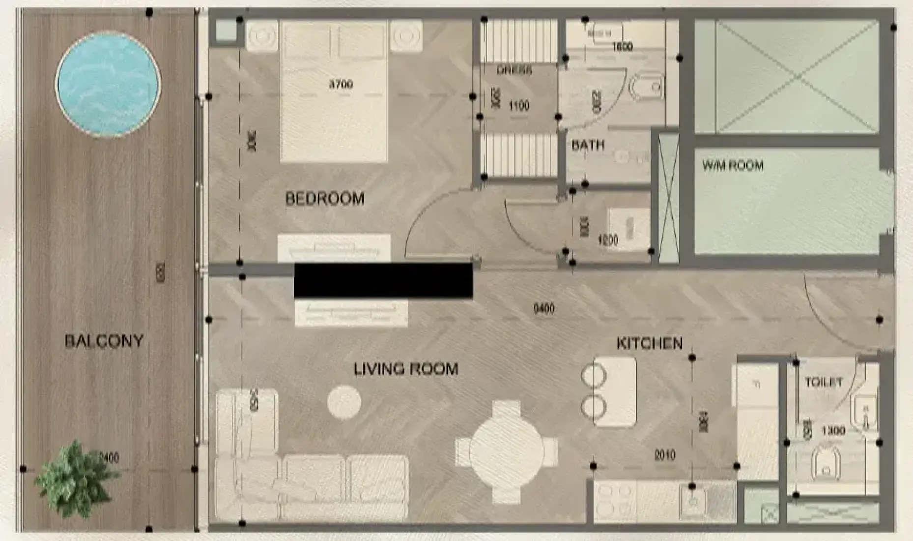 1 Bedroom