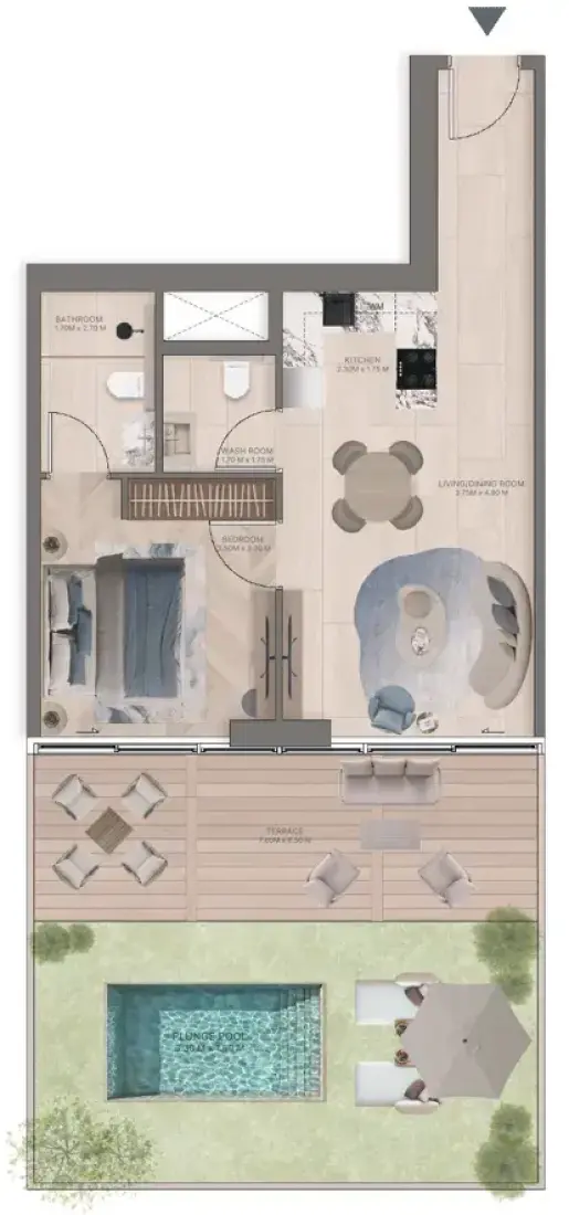 1 Bedroom in Meriden Beach Residences