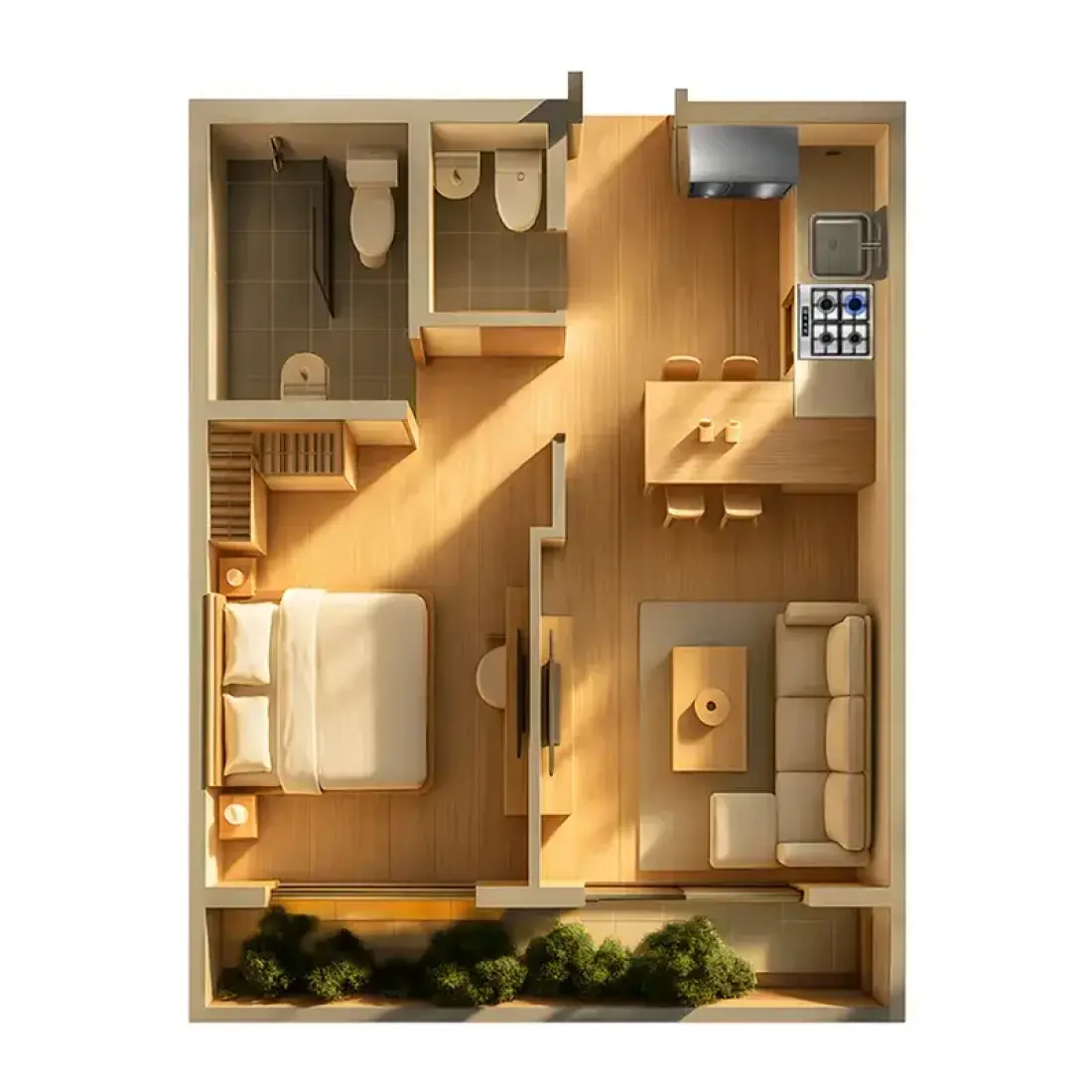 1 Bedroom in Celesto Tower