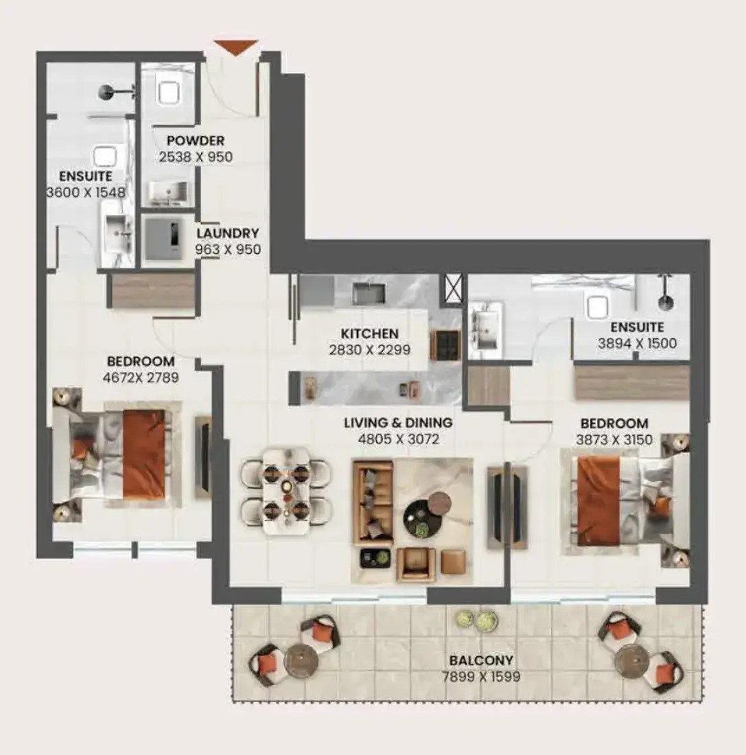2 Bedrooms in Sunvale