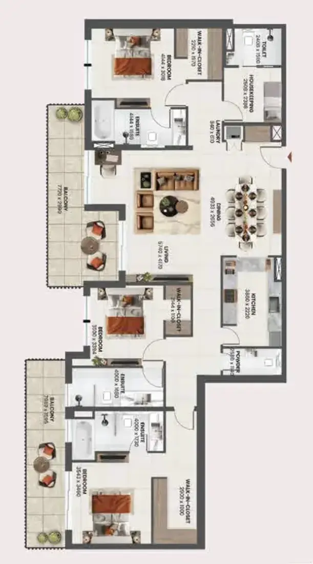 3 Bedrooms in Sunvale