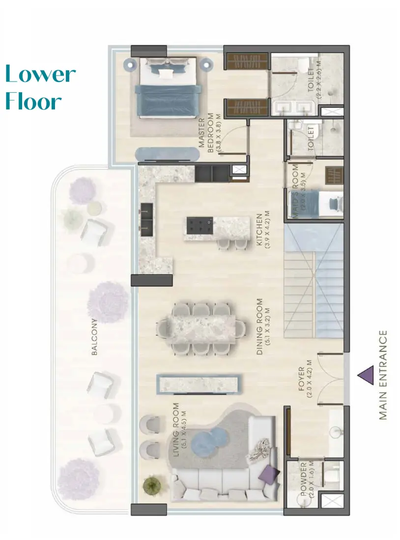 4 Bedrooms in Kaia Residences