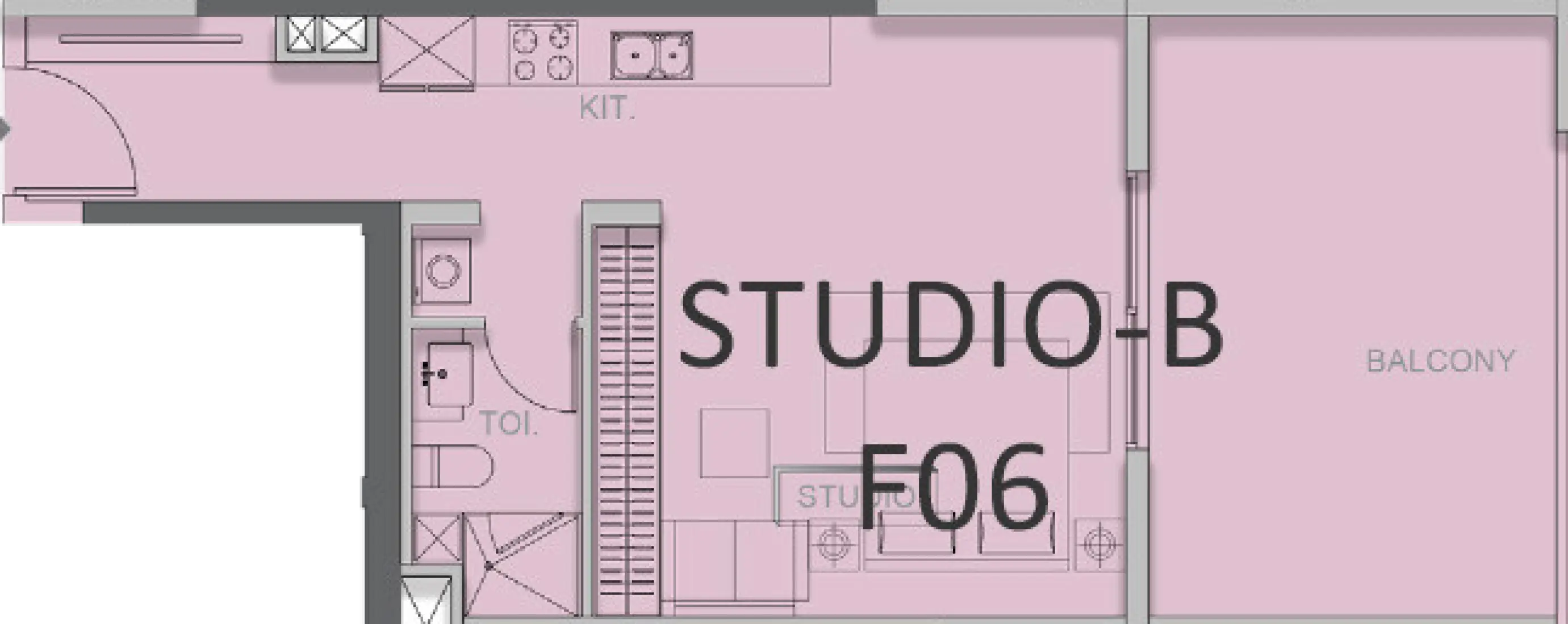 Studio in Forest City 2