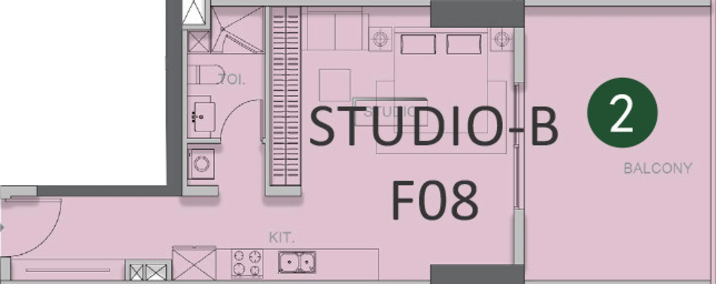 Studio in Forest City 2