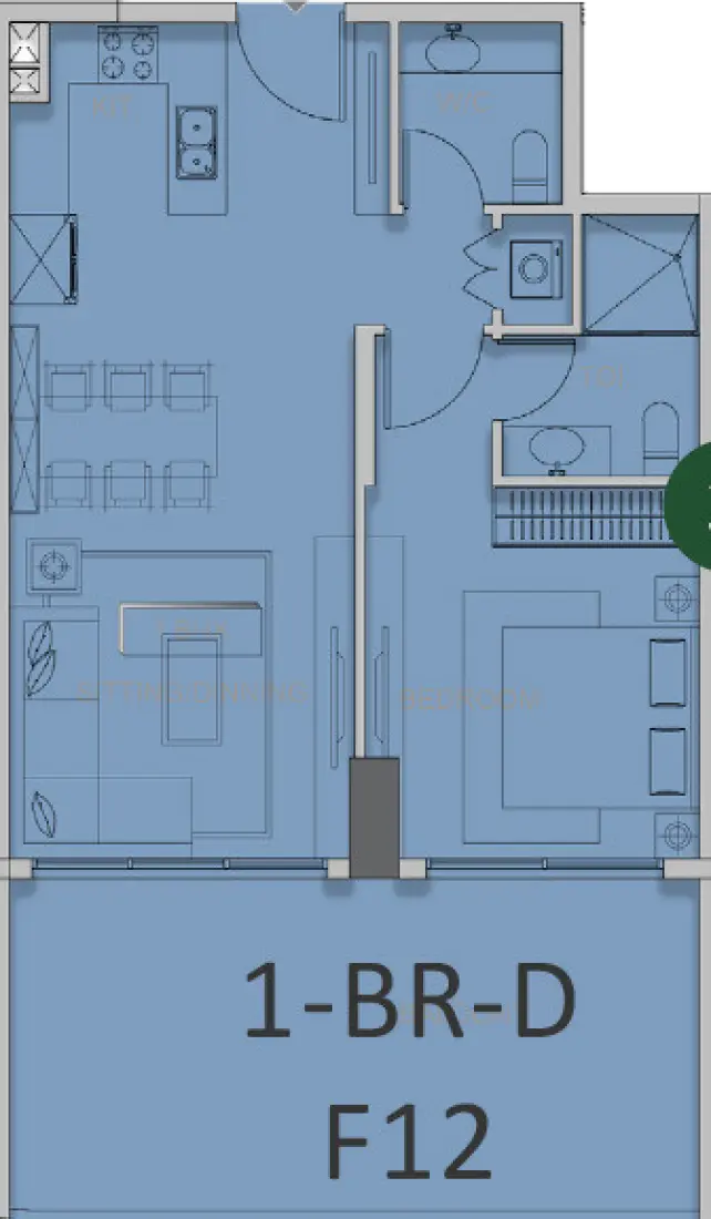 1 Bedroom in Forest City 2