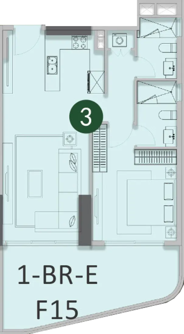1 Bedroom in Forest City 2