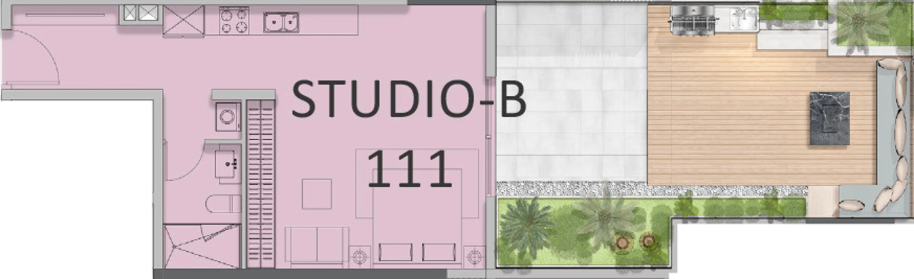 Studio in Forest City 2