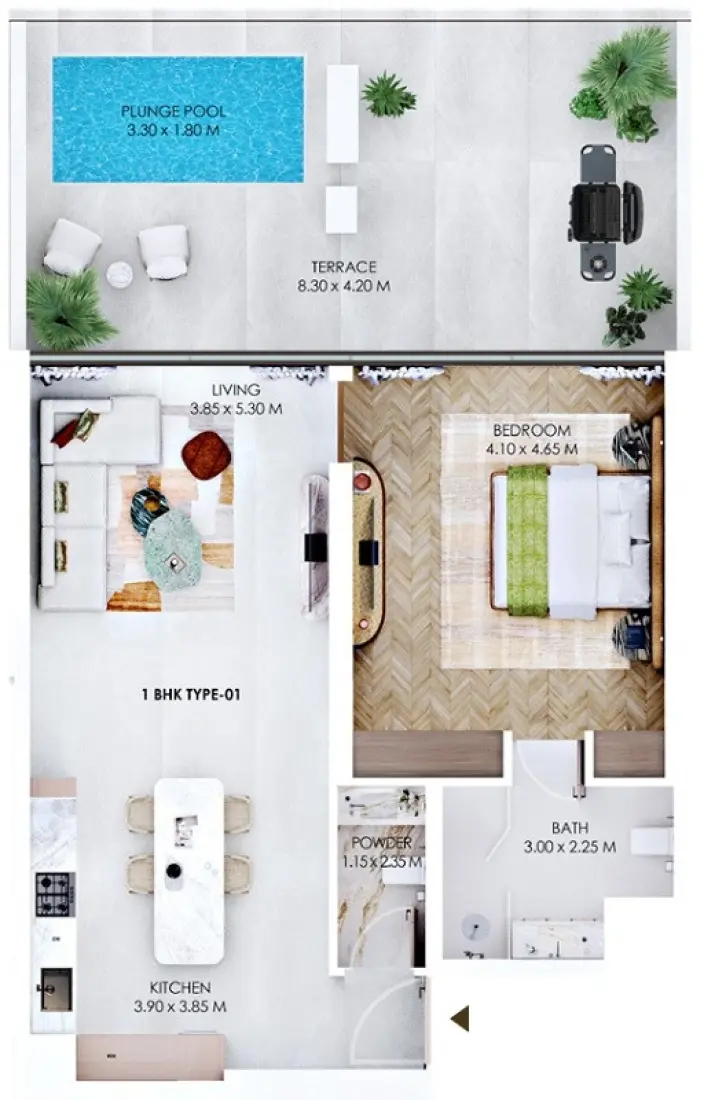 1 Bedroom