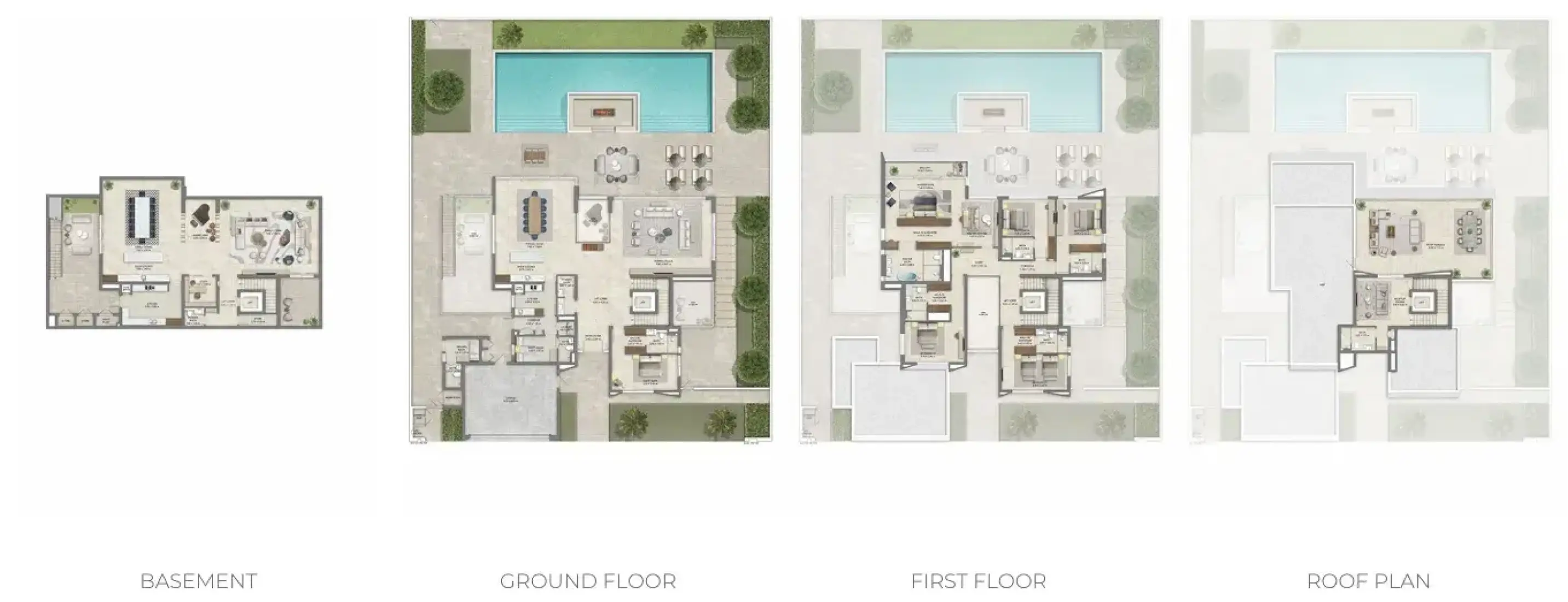6 Bedrooms in Mareva 1 and 2 The Oasis