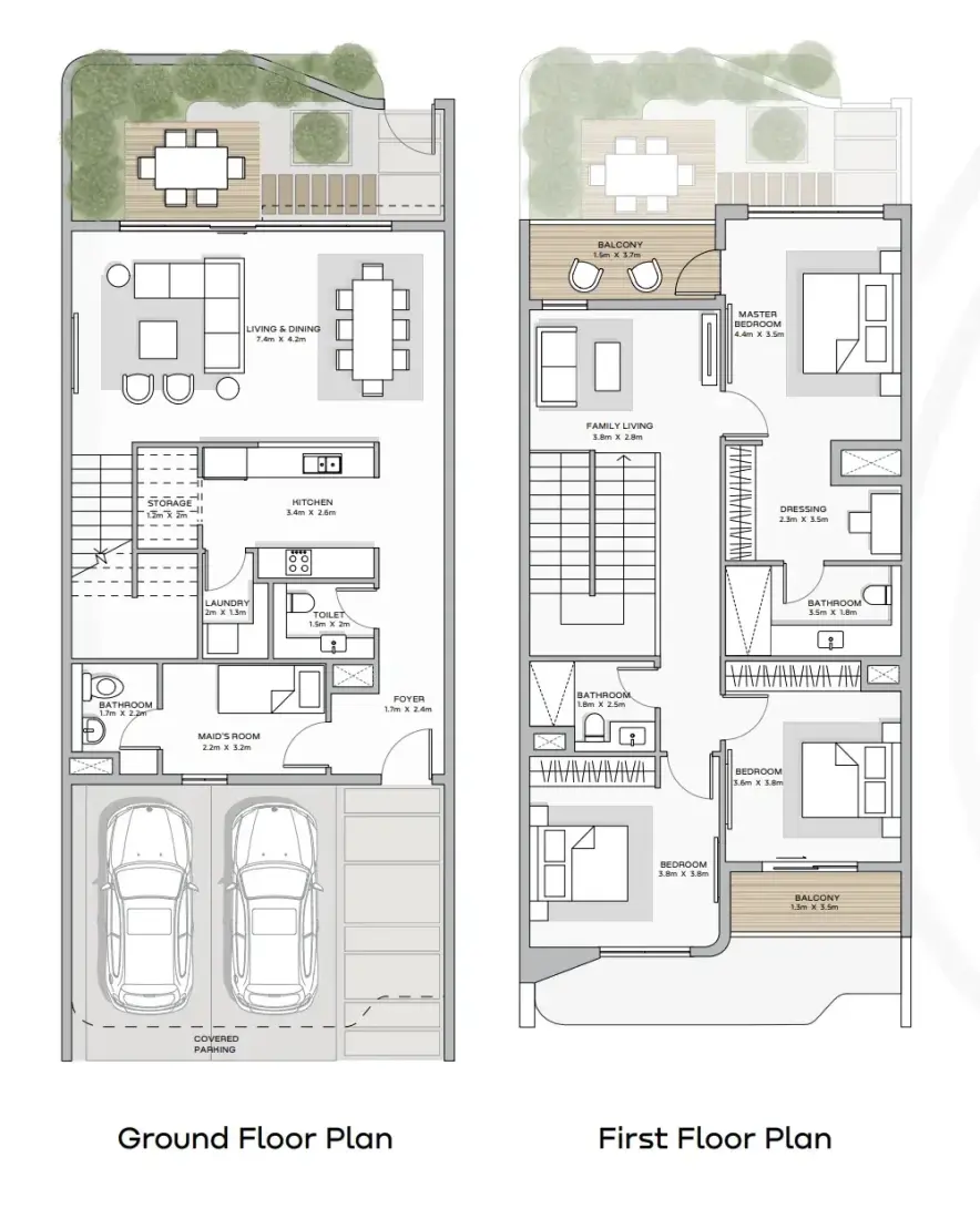 3 Bedrooms in Khalid Bin Sultan City