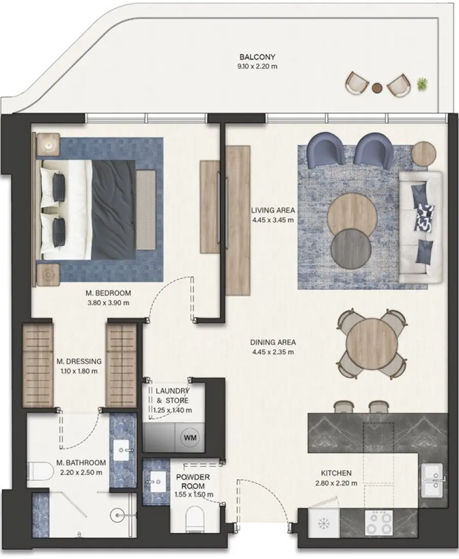 1 Bedroom