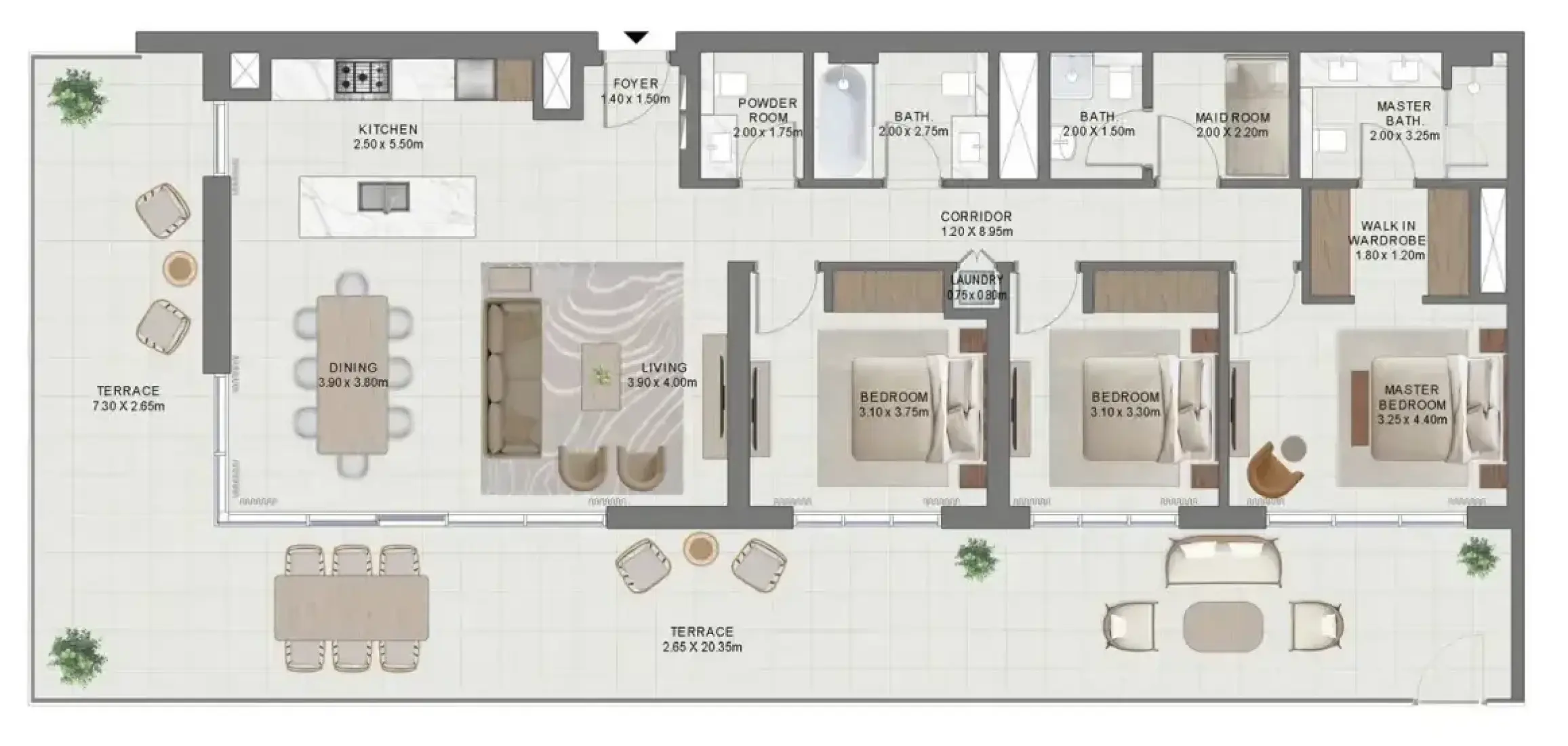 3 Bedrooms in Golf Hills