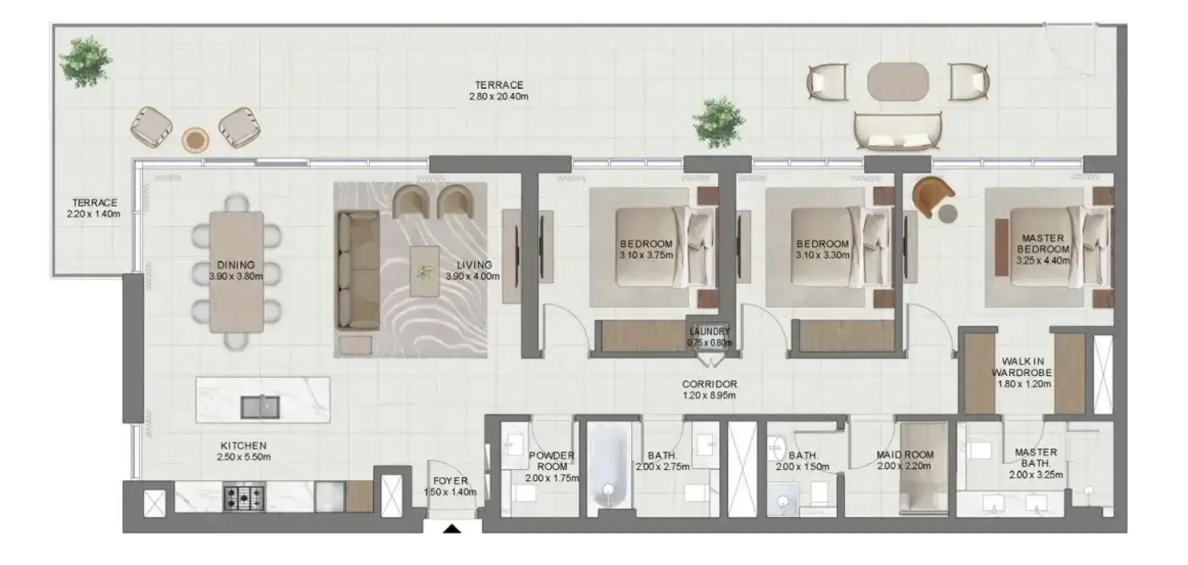 3 Bedrooms in Golf Hills