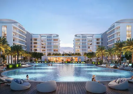 Modern Layout 1BHK | Pool View  | Prime Location