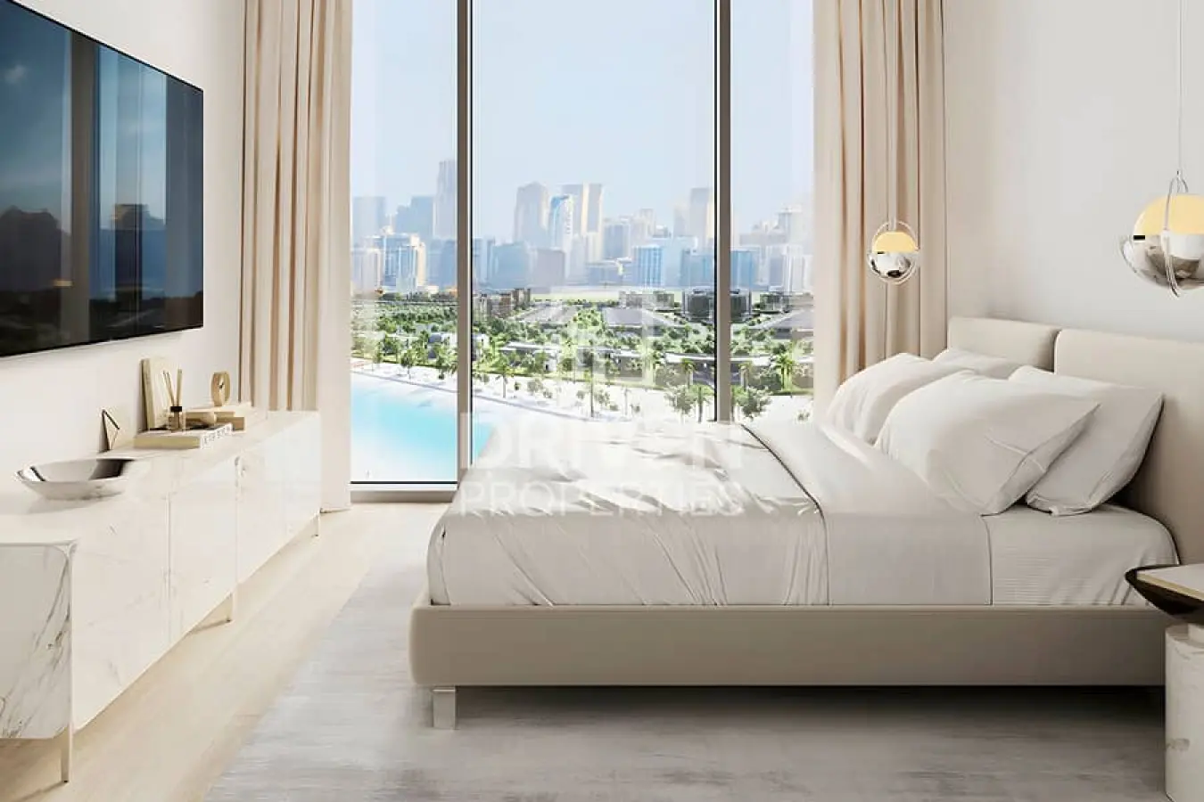 Bright Unit with Stunning Lagoon View | Mid Floor в Cove Edition 5